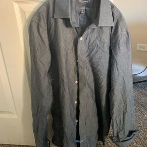 Bonobos dress shirt. Blue/gray. 16/36